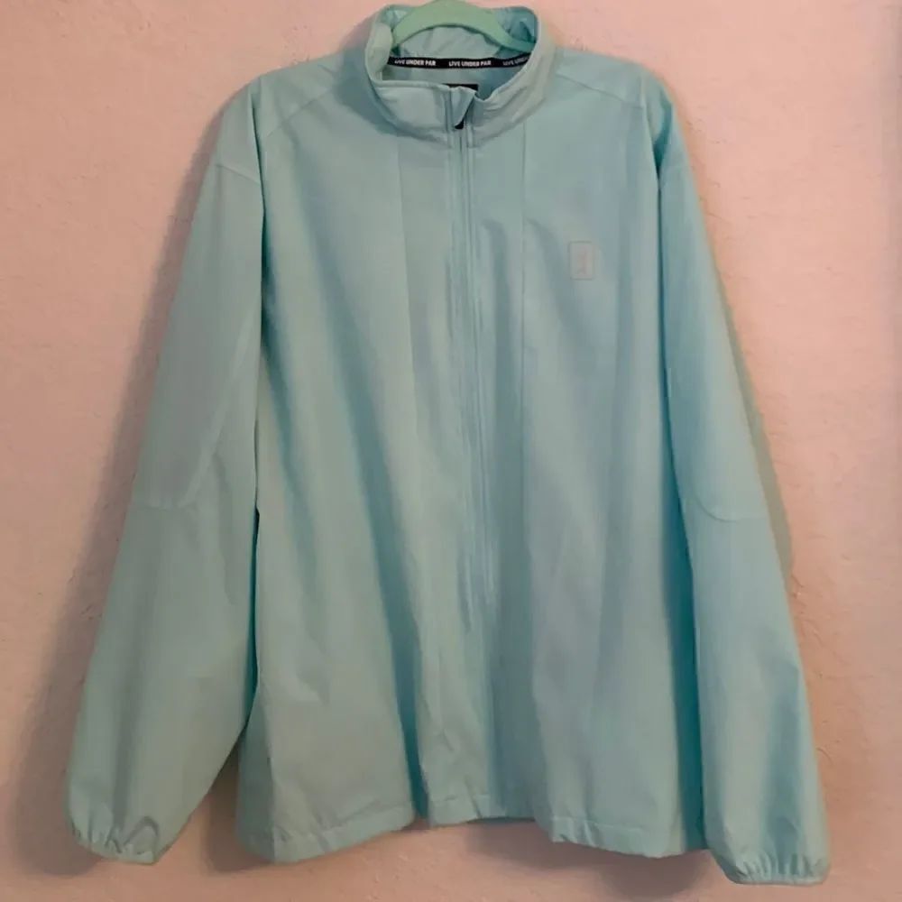 PGA Tour Golf Resistant Windbreaker Rain Jacket Size XL